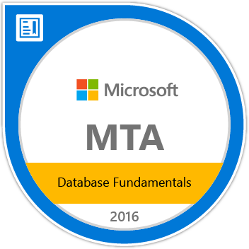 Microsoft Technology Associate: Database Fundamentals